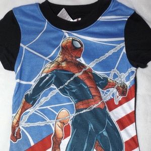Boys Spiderman shirt xs 4/5